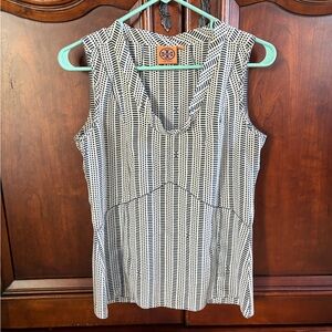 Tory Burch Cowl Neck Silk Tank